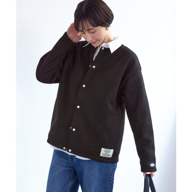 裏シャギーボンディングノーカラージャケット | ROPE' PICNIC | 詳細画像5 