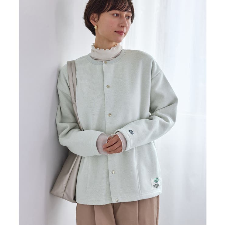 グレーサブ(09) | 裏シャギーボンディングノーカラージャケット | ROPE' PICNIC