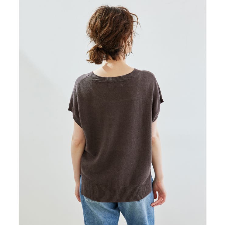 麻混カノコニットプルオーバー | ROPE' PICNIC | 詳細画像3 