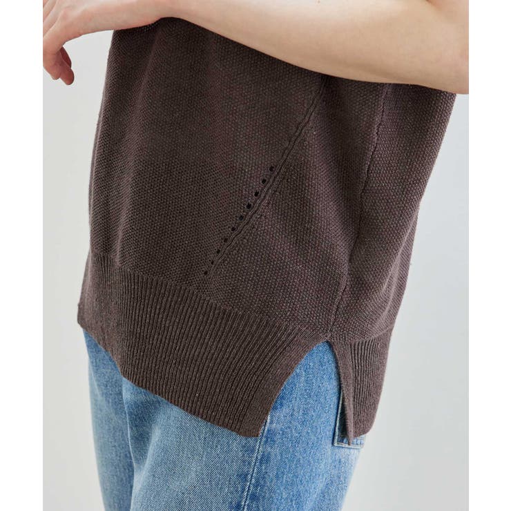 麻混カノコニットプルオーバー | ROPE' PICNIC | 詳細画像6 