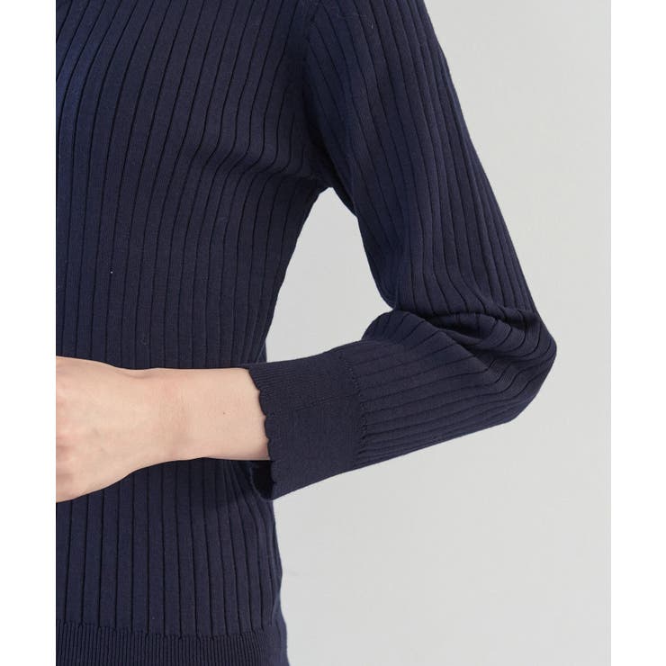 オーガニックスイスコットン7分袖ニットプルオーバー | ROPE' PICNIC | 詳細画像16 