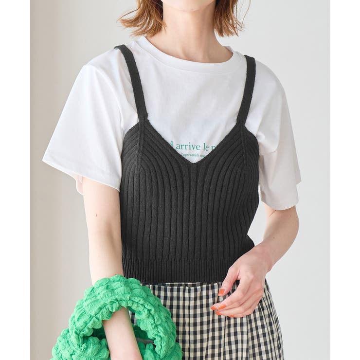 ニットビスチェ | ROPE' PICNIC | 詳細画像1 