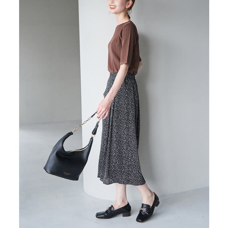 Beauty knit スカラップネックハーフスリーブニットプルオーバー | ROPE' PICNIC | 詳細画像20 