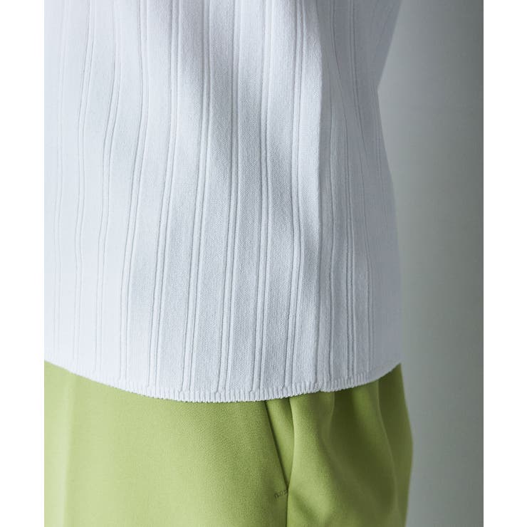 Beauty knit スカラップネックハーフスリーブニットプルオーバー | ROPE' PICNIC | 詳細画像39 