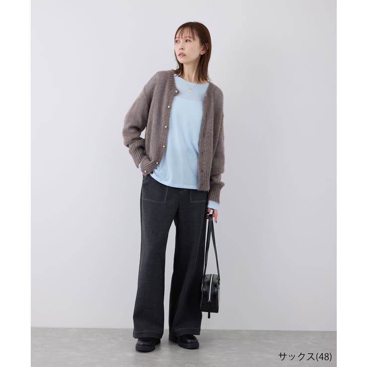 新色追加/シアーカットクルーネックプルオーバー | ROPE' PICNIC | 詳細画像11 