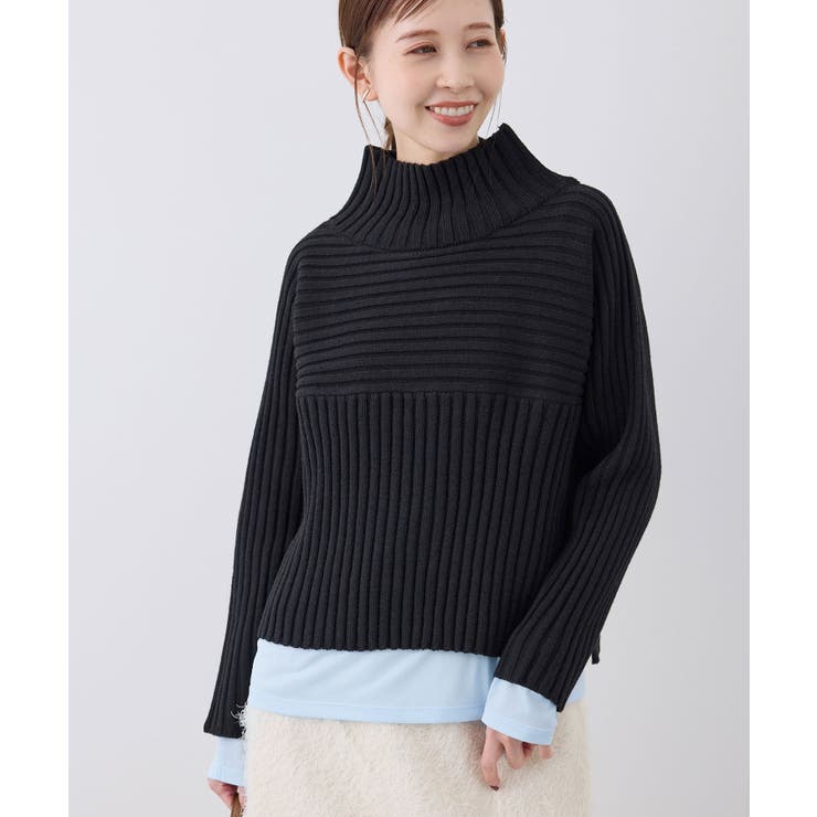 新色追加/シアーカットクルーネックプルオーバー | ROPE' PICNIC | 詳細画像14 