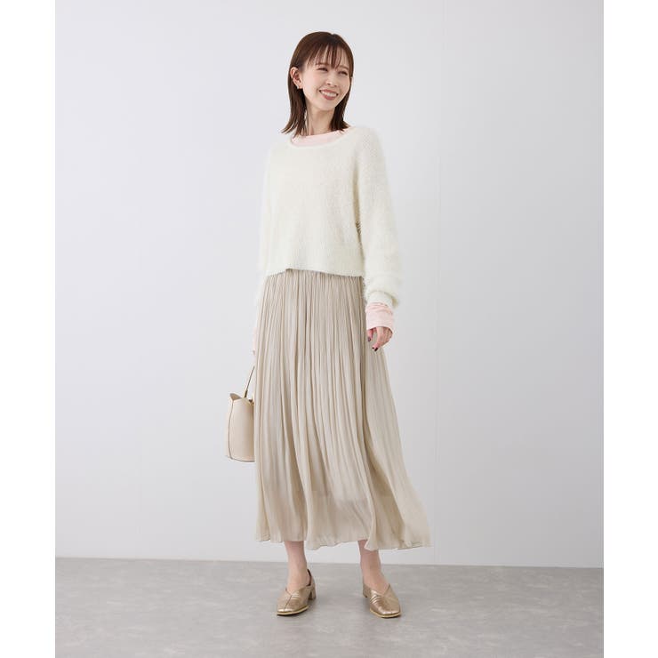 新色追加/シアーカットクルーネックプルオーバー | ROPE' PICNIC | 詳細画像17 