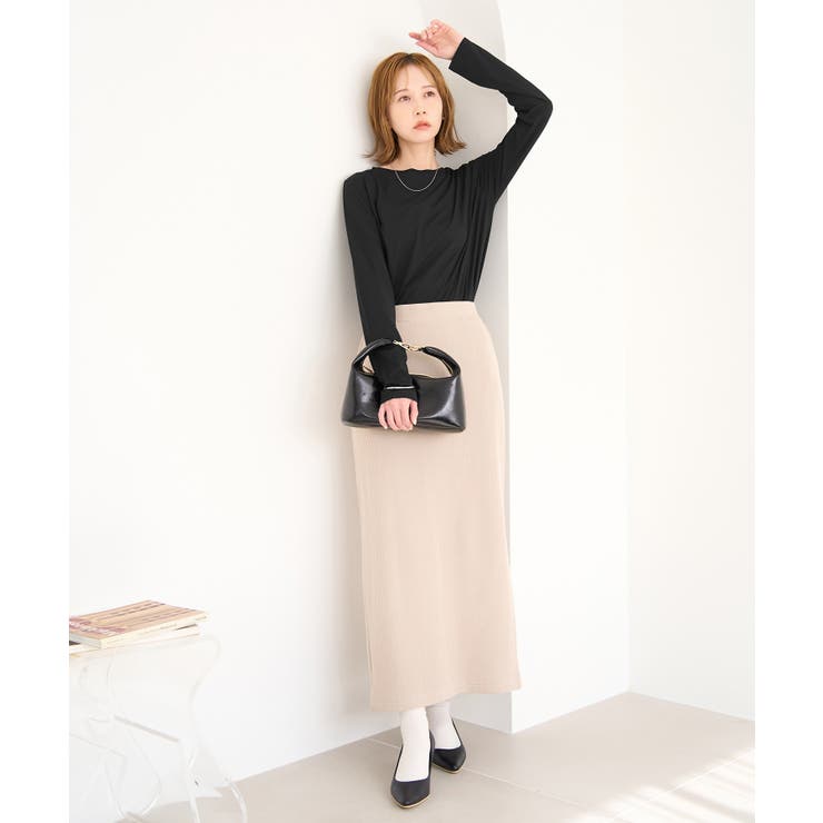 新色追加/シアーカットクルーネックプルオーバー | ROPE' PICNIC | 詳細画像20 