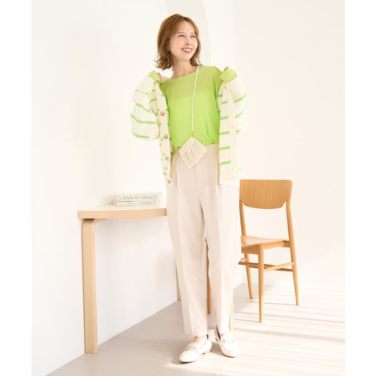 新色追加/シアーカットクルーネックプルオーバー | ROPE' PICNIC | 詳細画像25 