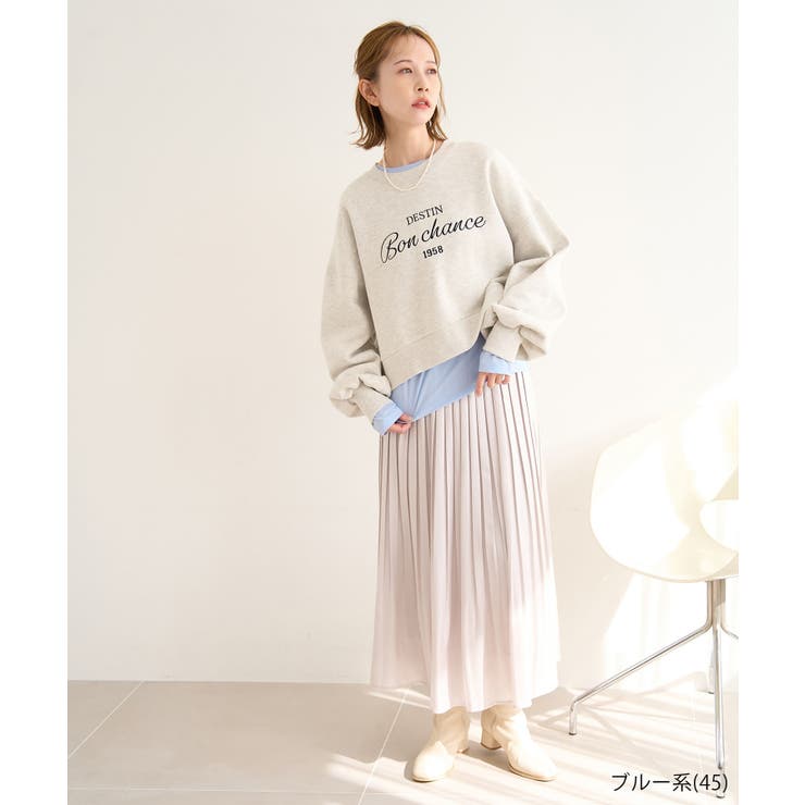 新色追加/シアーカットクルーネックプルオーバー | ROPE' PICNIC | 詳細画像28 