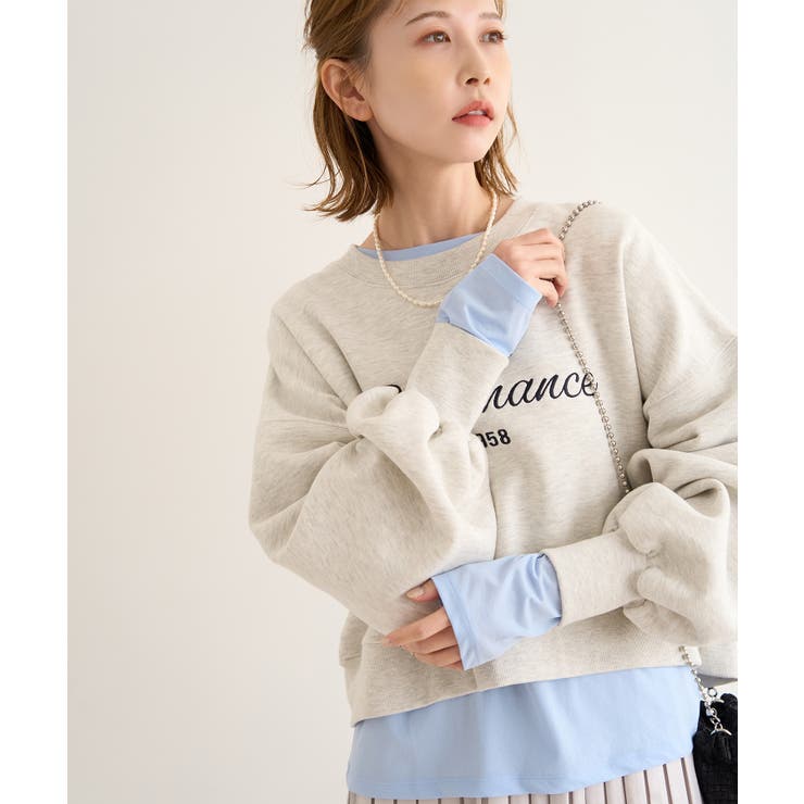 新色追加/シアーカットクルーネックプルオーバー | ROPE' PICNIC | 詳細画像29 