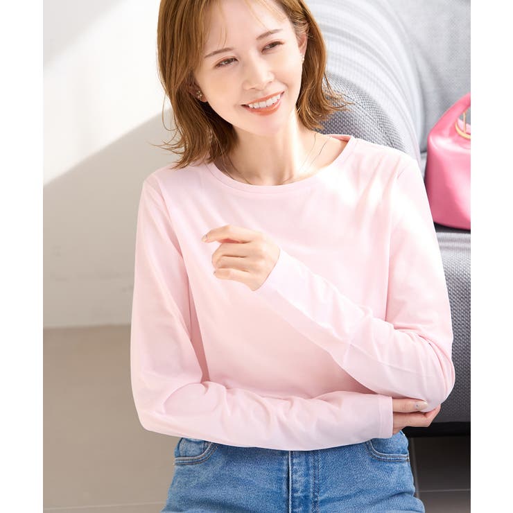 新色追加/シアーカットクルーネックプルオーバー | ROPE' PICNIC | 詳細画像32 