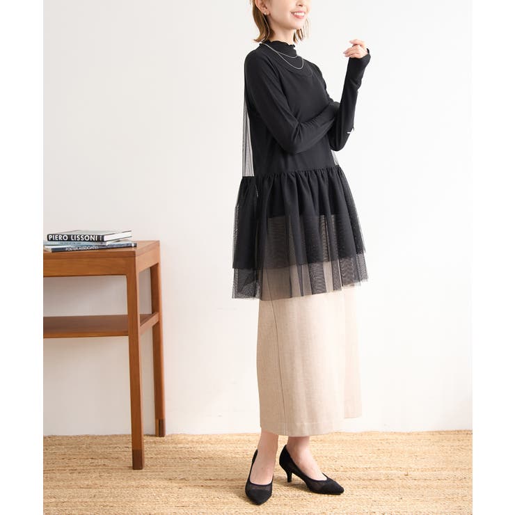 シアーカットプチハイネックプルオーバー | ROPE' PICNIC | 詳細画像3 