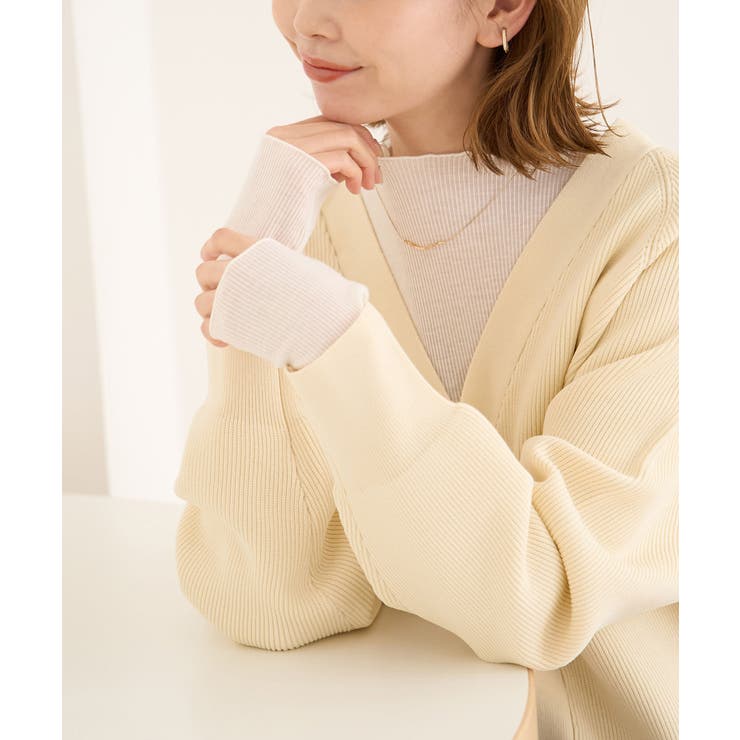 シアーカットプチハイネックプルオーバー | ROPE' PICNIC | 詳細画像8 