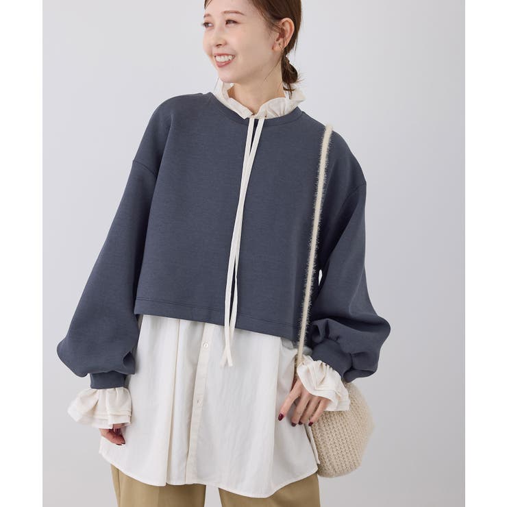 着丈が選べるダンボールプルオーバー | ROPE' PICNIC | 詳細画像14 