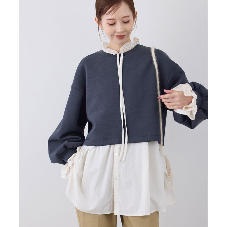 着丈が選べるダンボールプルオーバー | ROPE' PICNIC | 詳細画像15 