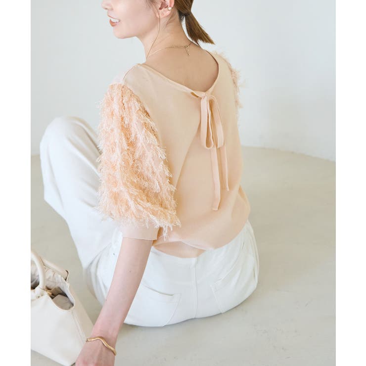 2WAY/袖シャギーニットプルオーバー | ROPE' PICNIC | 詳細画像15 