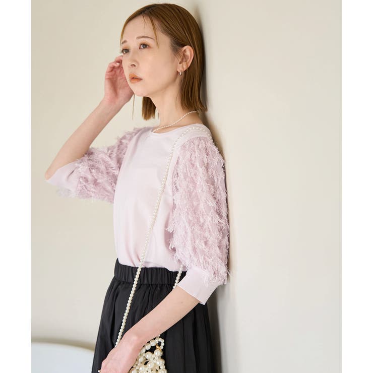 2WAY/袖シャギーニットプルオーバー | ROPE' PICNIC | 詳細画像18 