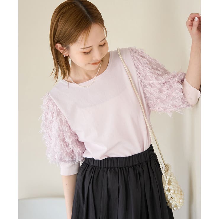 2WAY/袖シャギーニットプルオーバー | ROPE' PICNIC | 詳細画像19 