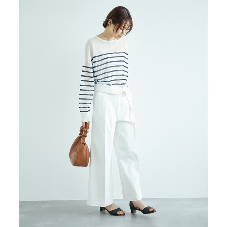 シアーボーダーニット | ROPE' PICNIC | 詳細画像7 