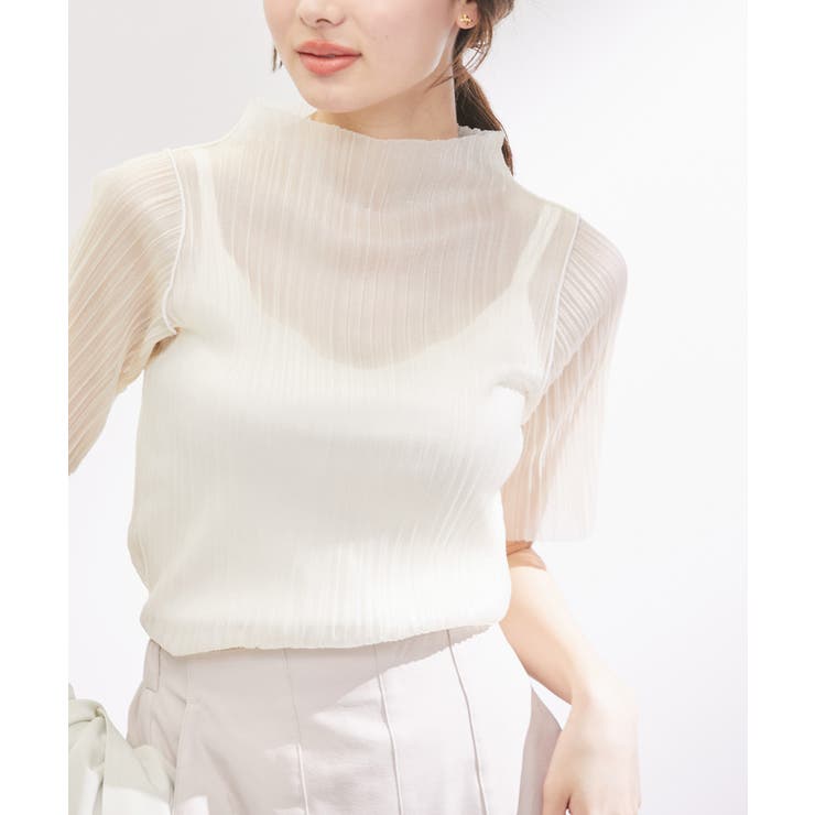 シアープリ－ツプチハイネックカットトップス | ROPE' PICNIC | 詳細画像10 