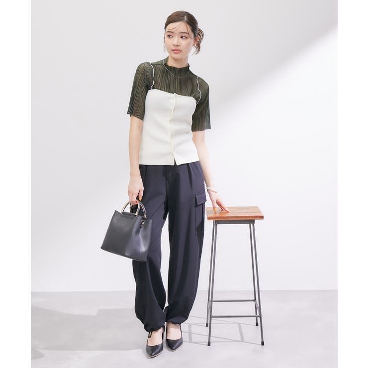 シアープリ－ツプチハイネックカットトップス | ROPE' PICNIC | 詳細画像3 