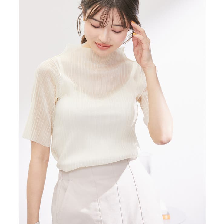 シアープリ－ツプチハイネックカットトップス | ROPE' PICNIC | 詳細画像9 