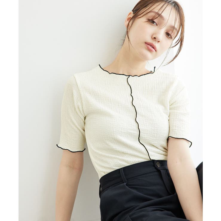 カットメロウトップス[品番：RPCW0043650]｜ROPE' PICNIC（ロペ