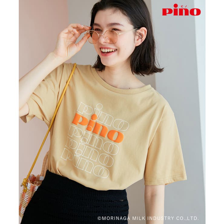 レディースウェア pino Pino meets ROPE' PICNIC】PinoロゴひんやりTシャツ[品番：RPCW0043590