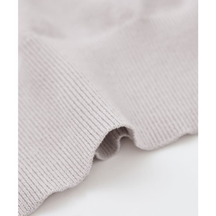 ライン入りニットプルオーバー/アンチピリング・洗濯機OK | ROPE' PICNIC | 詳細画像25 