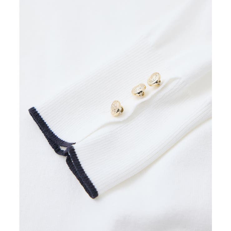 ライン入りニットプルオーバー/アンチピリング・洗濯機OK | ROPE' PICNIC | 詳細画像26 