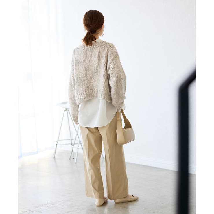 ラメリリーショートニットプルオーバー | ROPE' PICNIC | 詳細画像11 