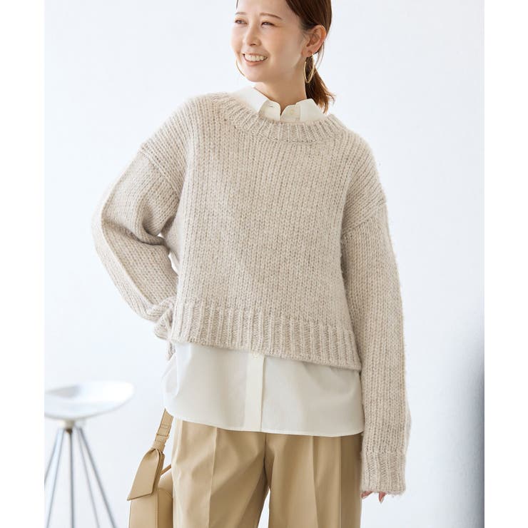 ラメリリーショートニットプルオーバー | ROPE' PICNIC | 詳細画像14 