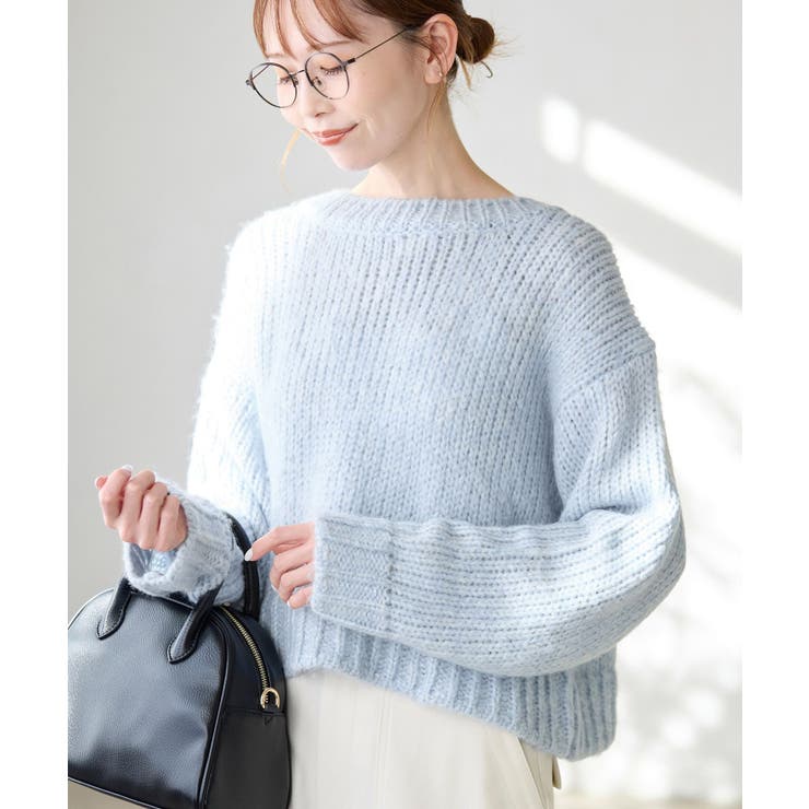 ラメリリーショートニットプルオーバー | ROPE' PICNIC | 詳細画像19 