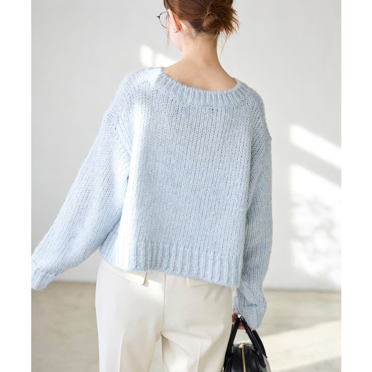 ラメリリーショートニットプルオーバー | ROPE' PICNIC | 詳細画像20 