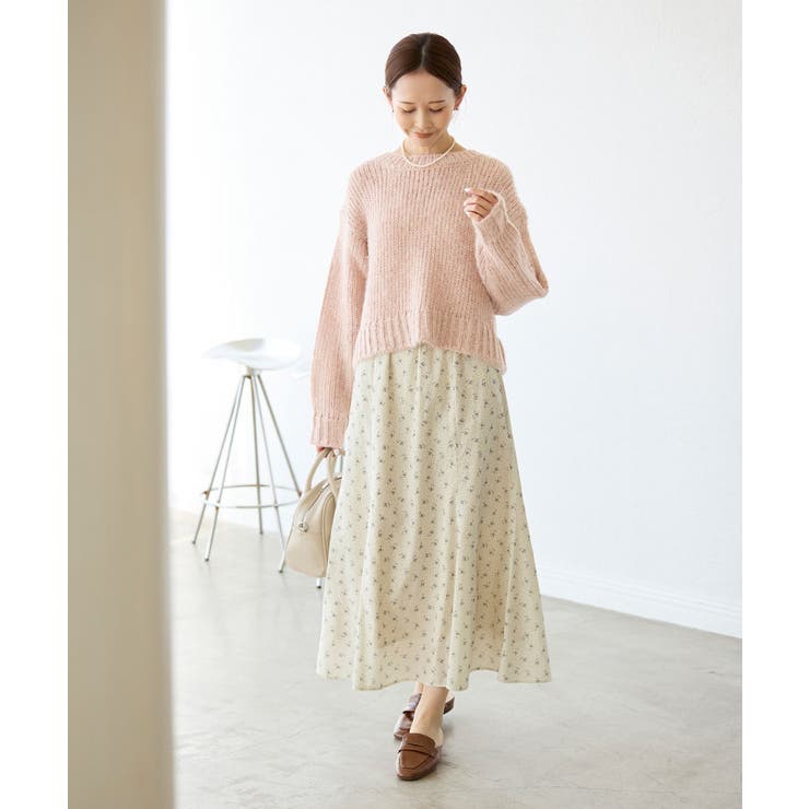 ラメリリーショートニットプルオーバー | ROPE' PICNIC | 詳細画像22 