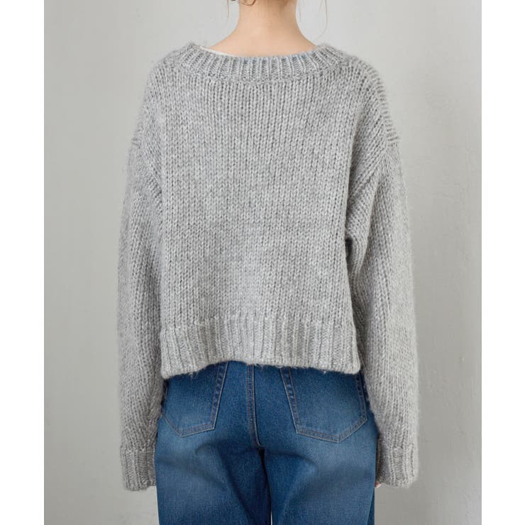 ラメリリーショートニットプルオーバー | ROPE' PICNIC | 詳細画像27 