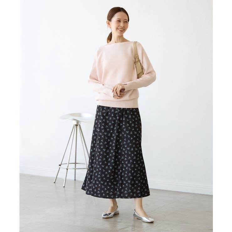 【洗濯機OK・アンチピリング】マシュマロ袖パールドルマンニット | ROPE' PICNIC | 詳細画像17 