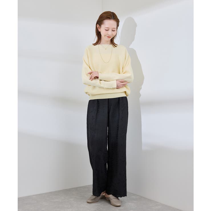 【洗濯機OK・アンチピリング】マシュマロ袖パールドルマンニット | ROPE' PICNIC | 詳細画像31 