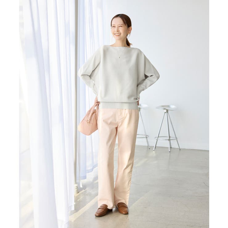 【洗濯機OK・アンチピリング】マシュマロ袖パールドルマンニット | ROPE' PICNIC | 詳細画像7 