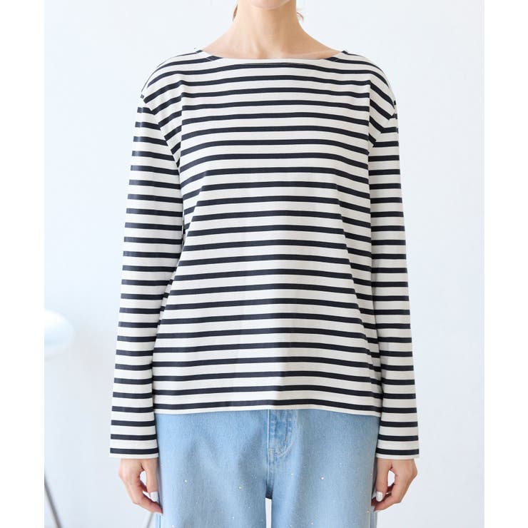 刺繍入りボーダーカットトップス | ROPE' PICNIC | 詳細画像22 