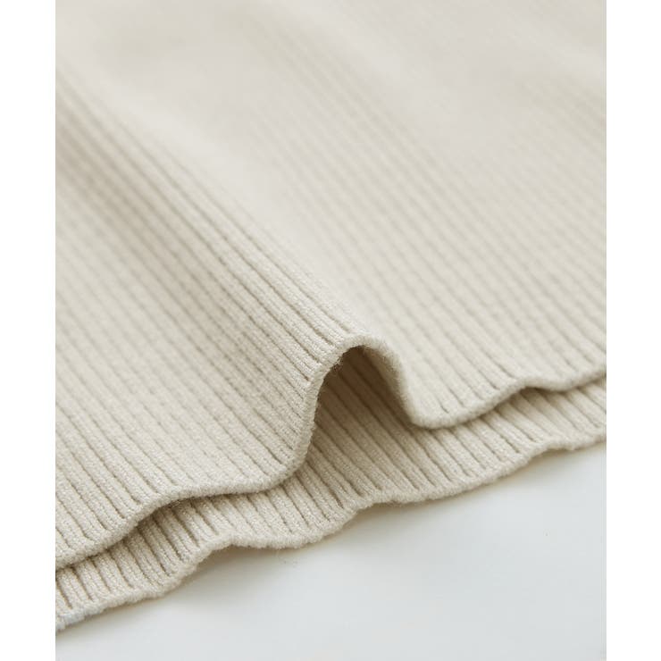 袖口フレアシアーニットプルオーバー/洗濯機OK | ROPE' PICNIC | 詳細画像33 