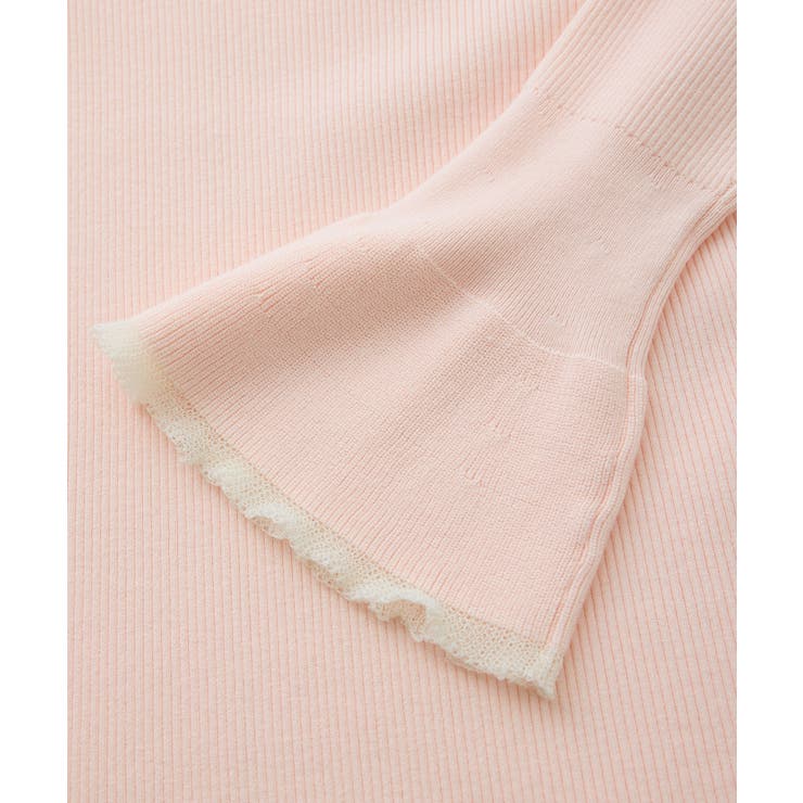 袖口フレアシアーニットプルオーバー/洗濯機OK | ROPE' PICNIC | 詳細画像35 