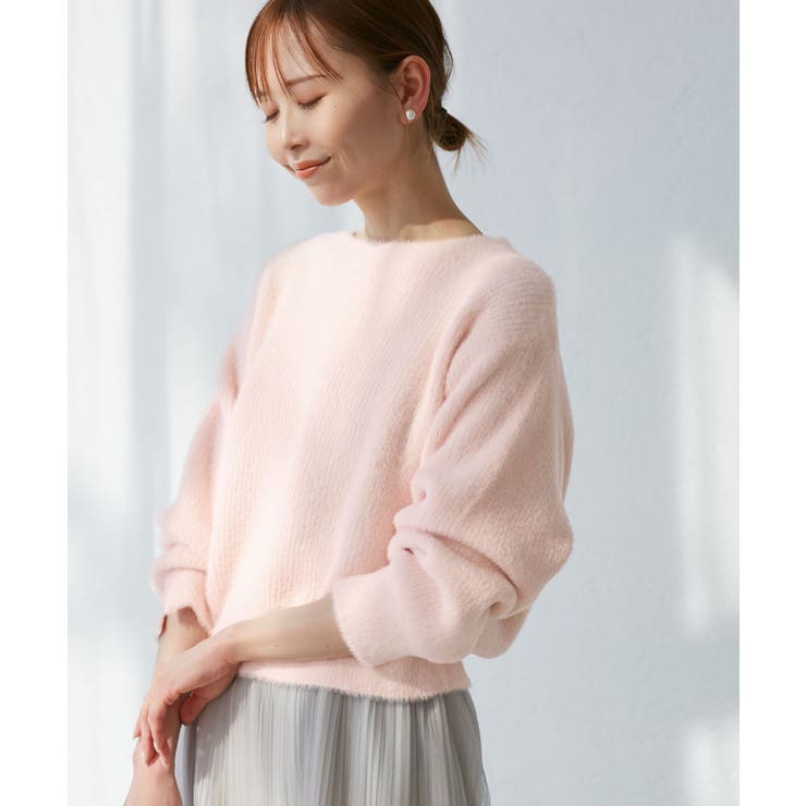 fluffy knitフラッフィーニット ふわふわMIXフェザーニットプルオーバ… | ROPE' PICNIC | 詳細画像20 