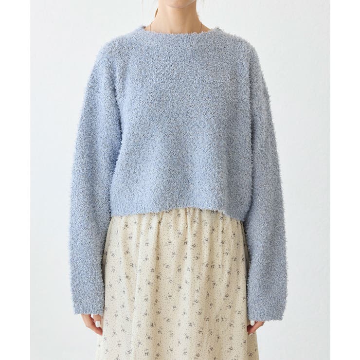 スパンコール混リボンヤーンニットプルオーバー | ROPE' PICNIC | 詳細画像31 