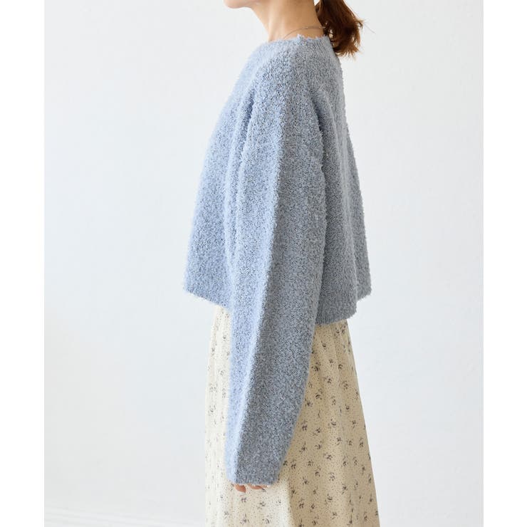 スパンコール混リボンヤーンニットプルオーバー | ROPE' PICNIC | 詳細画像32 