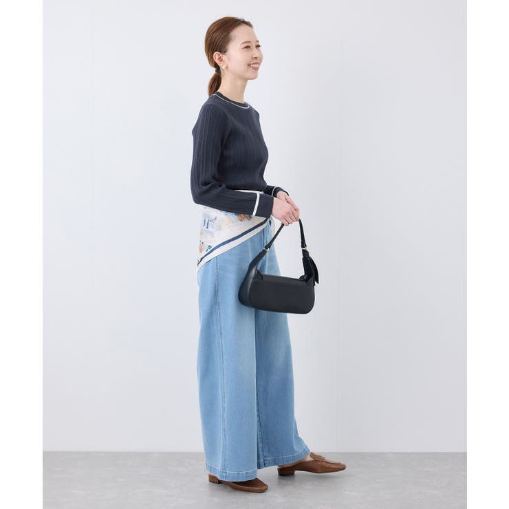 シルク混ワンポイントニットプルオーバー | ROPE' PICNIC | 詳細画像12 