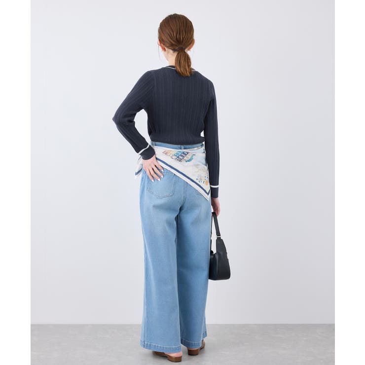 シルク混ワンポイントニットプルオーバー | ROPE' PICNIC | 詳細画像13 