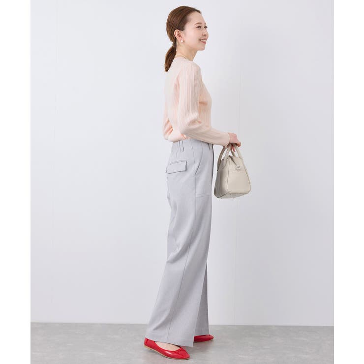 シルク混ワンポイントニットプルオーバー | ROPE' PICNIC | 詳細画像18 