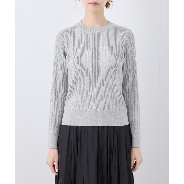 シルク混ワンポイントニットプルオーバー | ROPE' PICNIC | 詳細画像21 